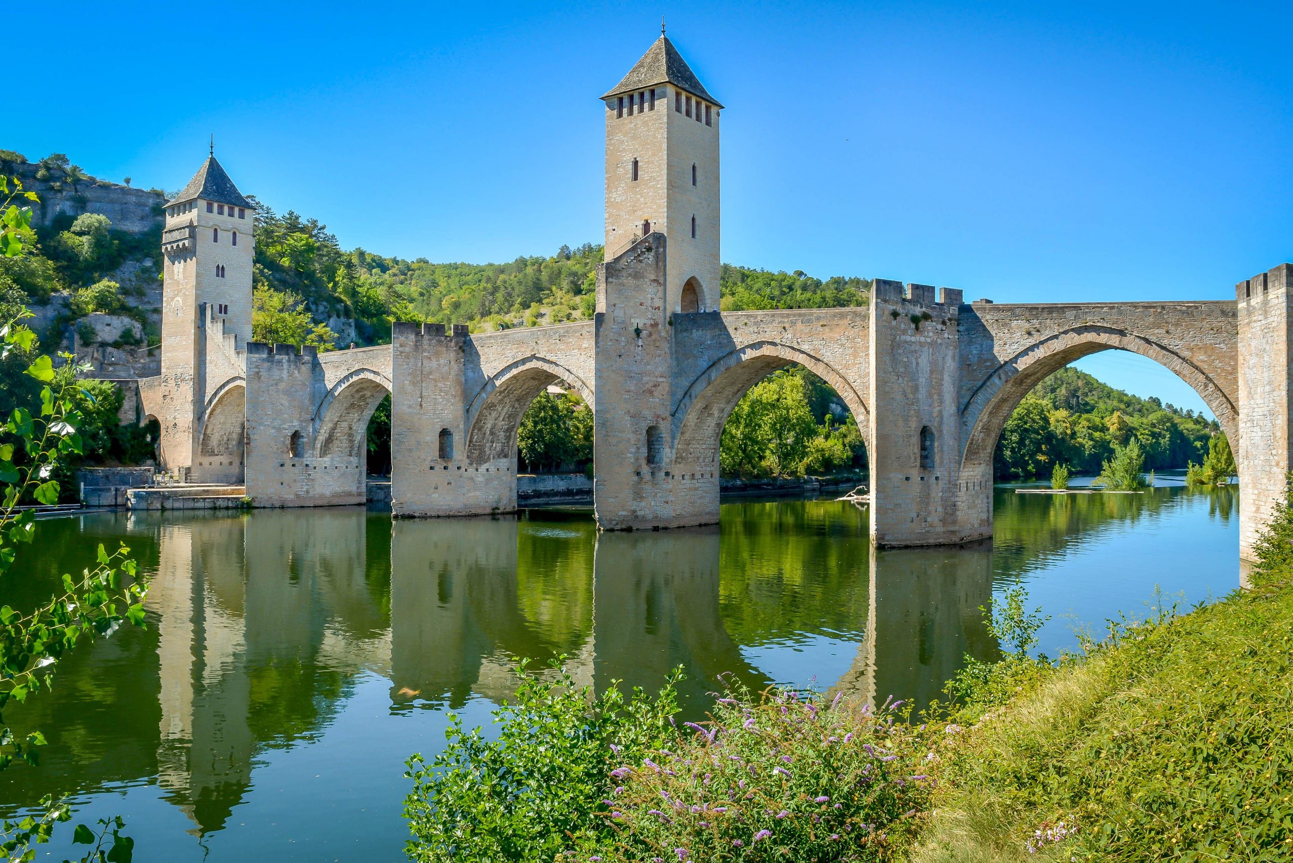 Le pont Valentré à Cahors